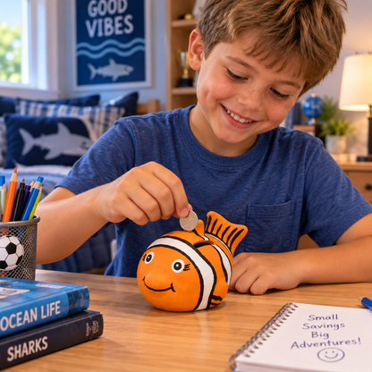 DIY Ceramic Fish Banks (12 Pack)