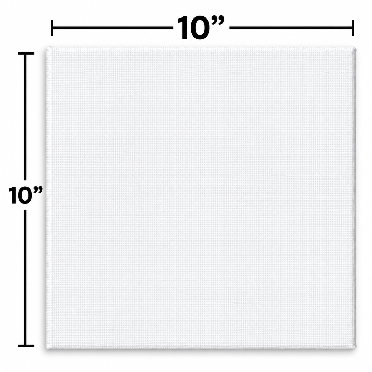 Stretched Canvas - 10" x 10" (8 Pack)
