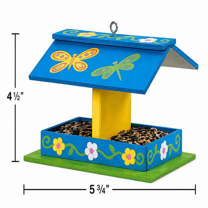 DIY Hanging Wooden Bird Feeder (12 Pack)