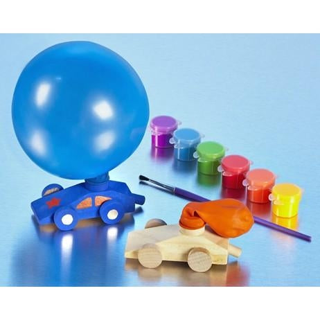 Balloon Powered Race Cars