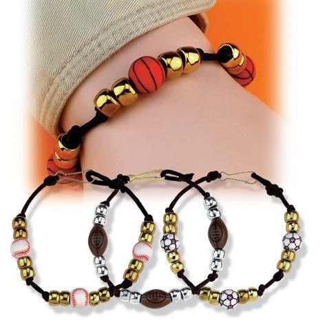 DIY Sports Bracelets (48 Pack) - EconoCrafts