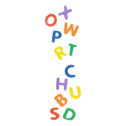 Foam Alphabet Stickers - 1/2" (1,040 Pack)