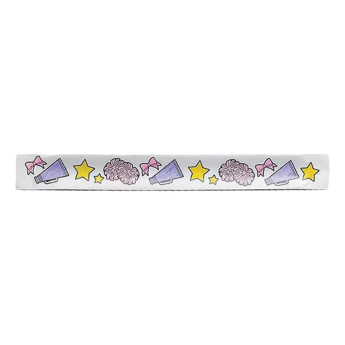 Color Your Own Cheer Slap Bracelets (48 Pack)