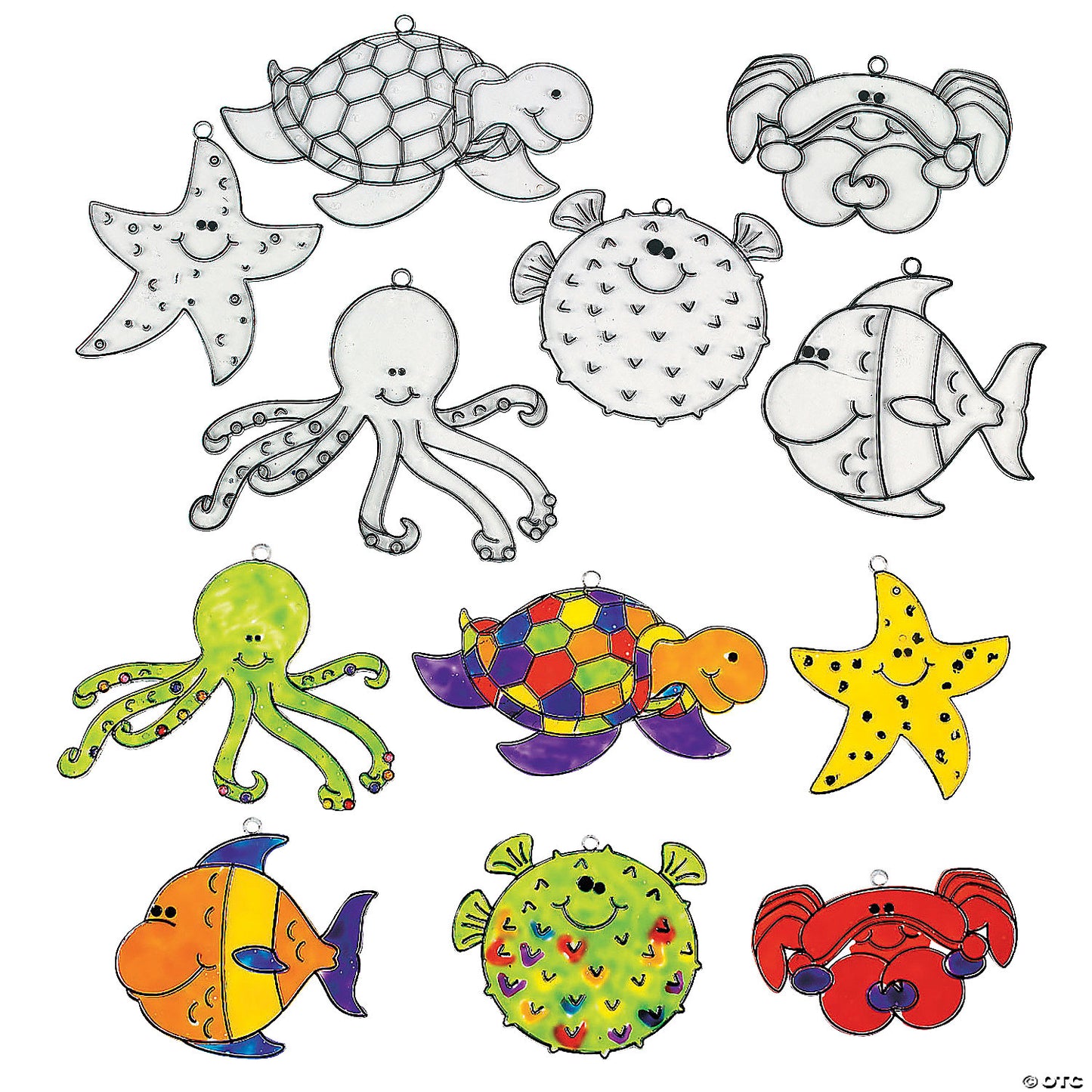 Under the Sea Suncatchers (24 Pack)