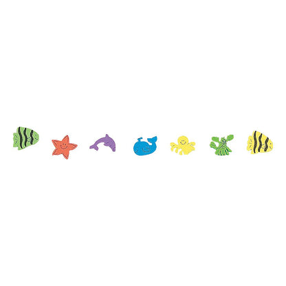 Foam Under the Sea Stickers (520 Pack)