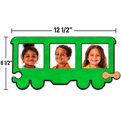 DIY Train Picture Frames (24 Pack)