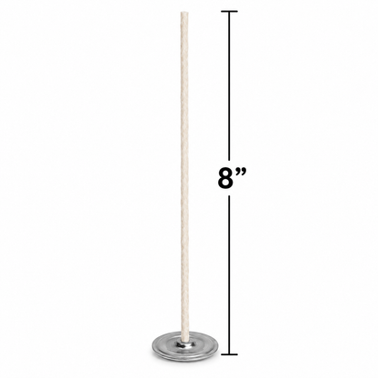 Pre-Tabbed Wax Wicks (6 Pack)
