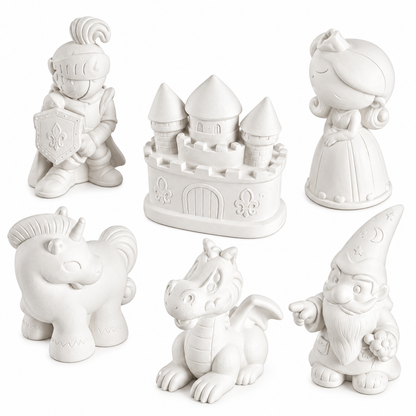 Plaster Figurines - Enchanted (12 Pack)