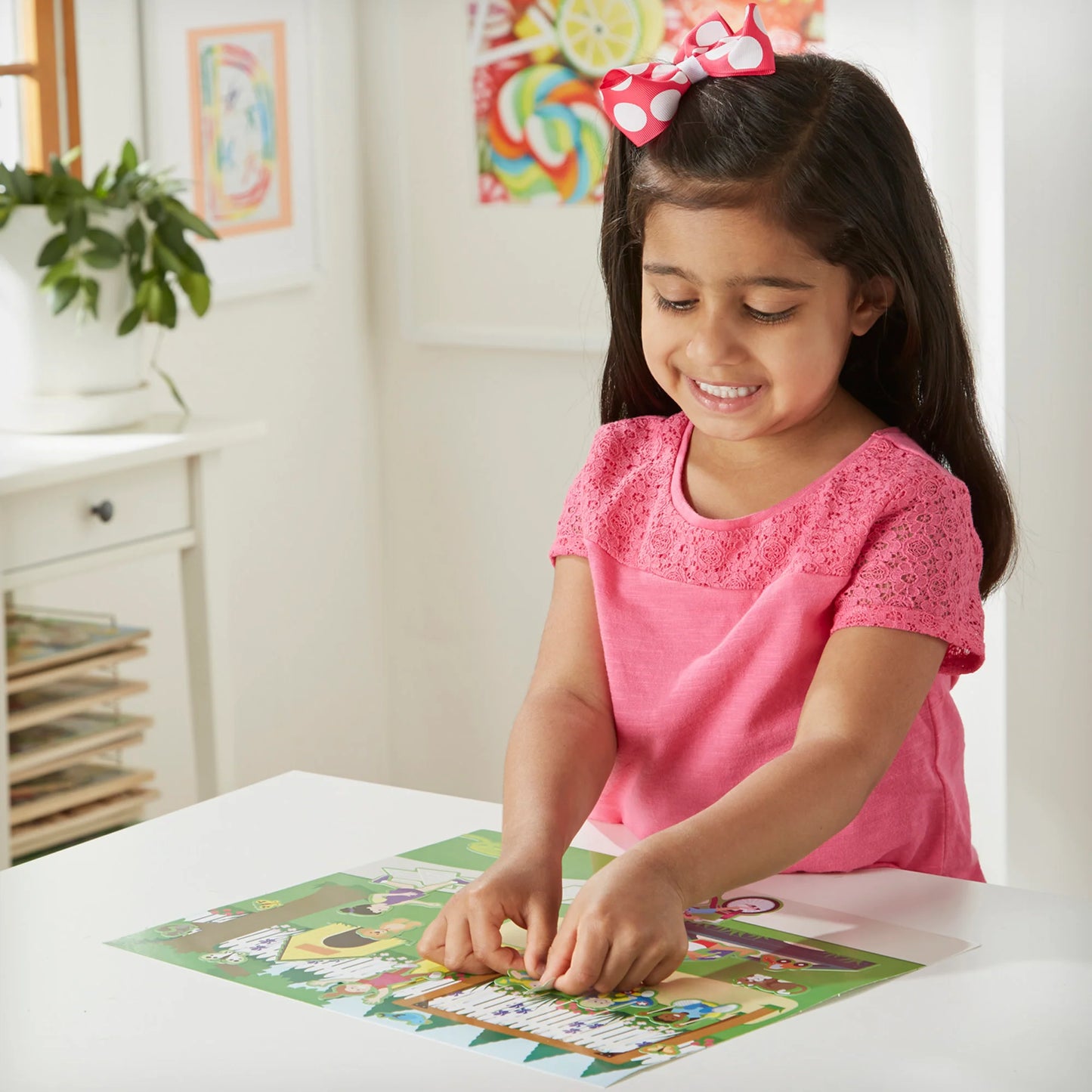 Reusable Sticker Pad - Play House
