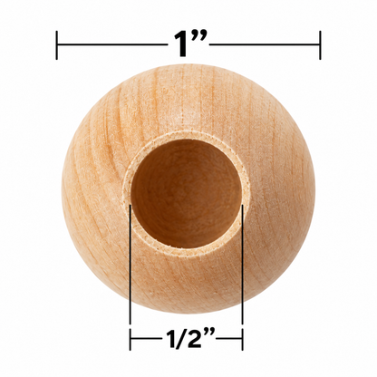 Wooden Doll Pin Heads (12 Pack)
