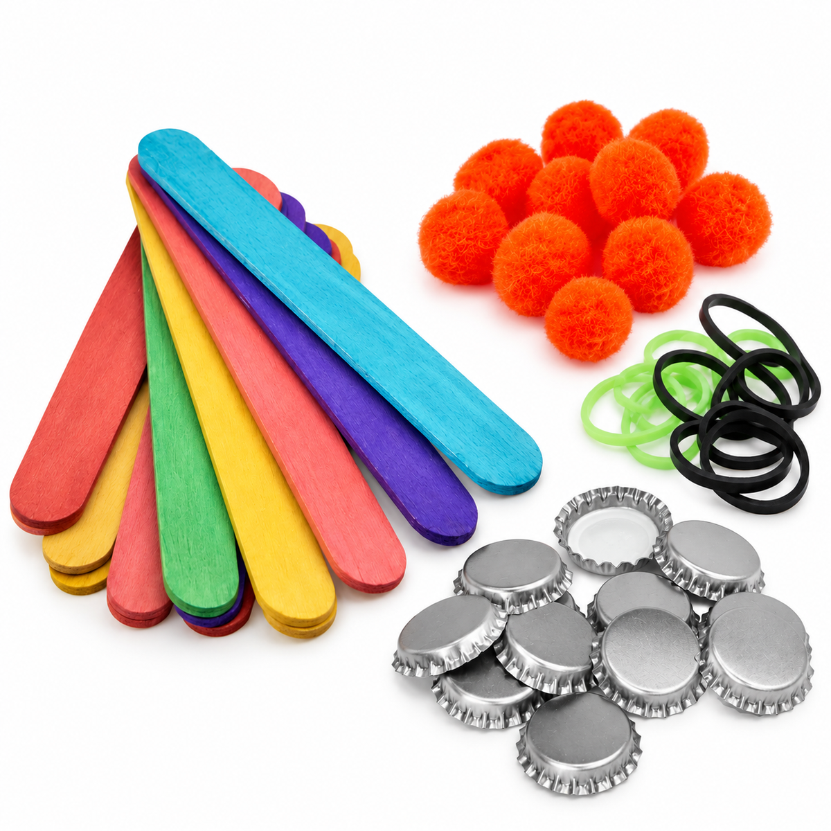 DIY Craft Sticks Catapults (12 Pack)