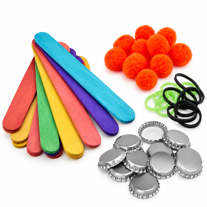 DIY Craft Sticks Catapults (12 Pack)