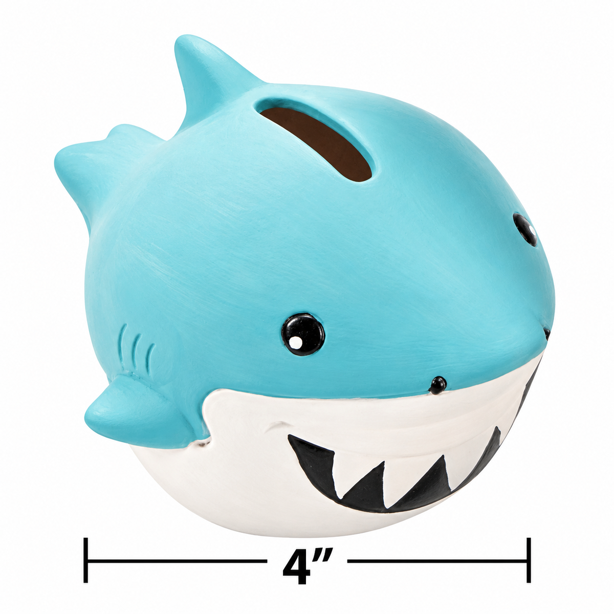 DIY Ceramic Shark Banks (12 Pack)