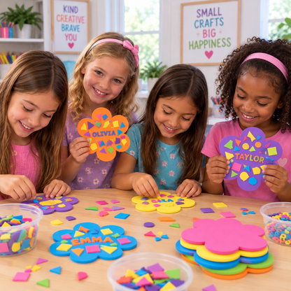DIY Mosaic Flowers (24 Pack)