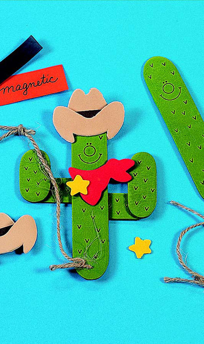 Cactus Magnet - EconoCrafts