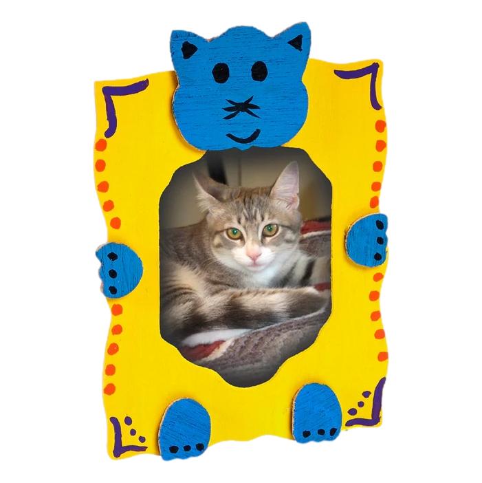 Wooden Cat Die-Cut Pieces