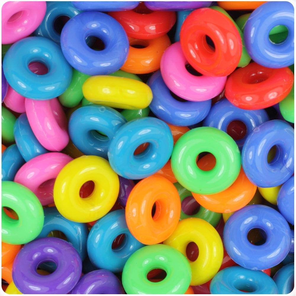 Ring Beads - Circus Multi - EconoCrafts