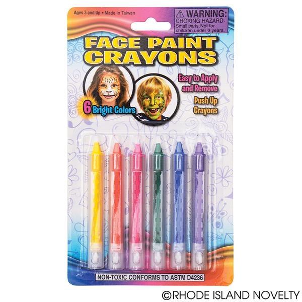 Face Painting Crayons (Set of 6) - EconoCrafts