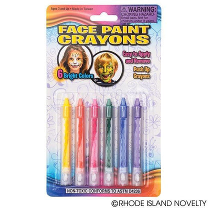 Face Painting Crayons (Set of 6) - EconoCrafts