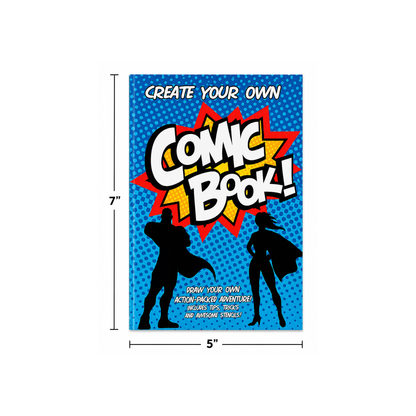 Create Your Own Comic Book Activity Pads (12 Pack)