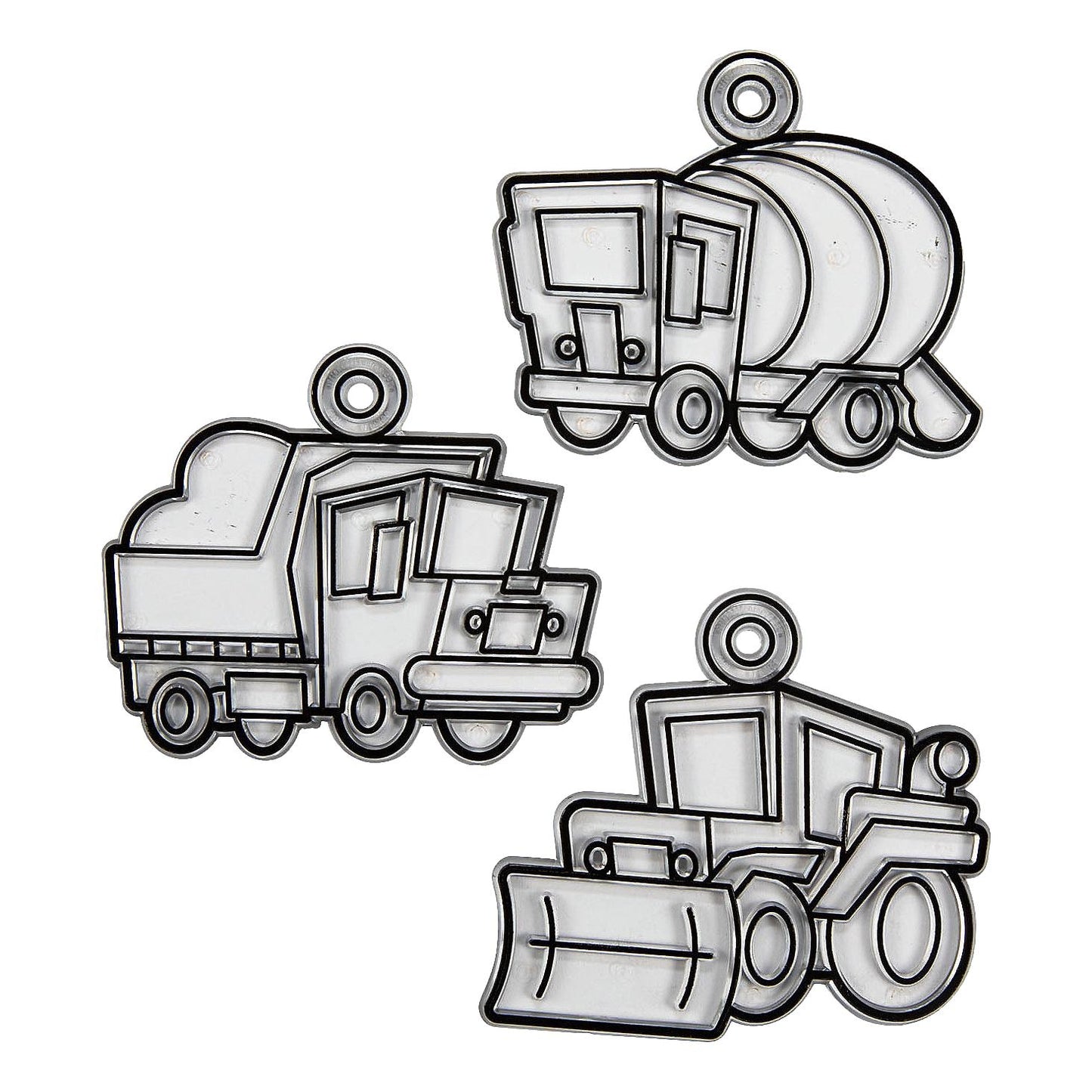 Construction Vehicle Suncatchers