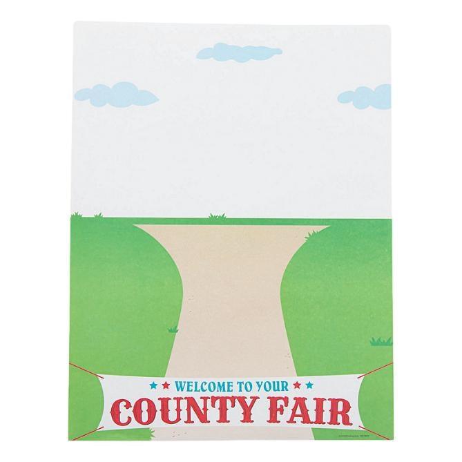 County Fair Carnival Sticker Scenes (12 Pack) - EconoCrafts