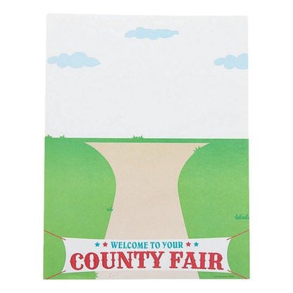 County Fair Carnival Sticker Scenes (12 Pack) - EconoCrafts