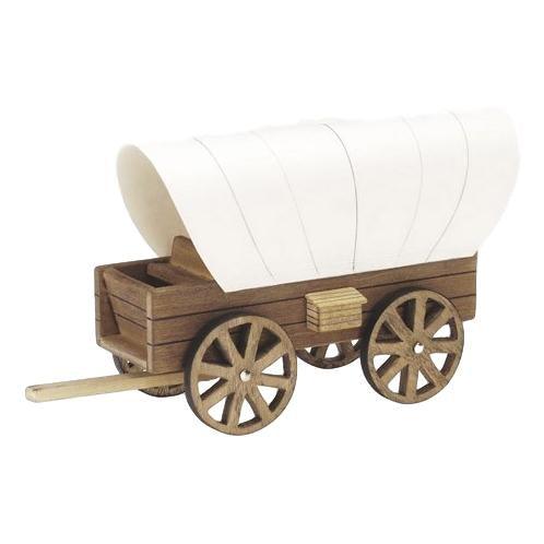 Covered Wagon Wood Model Kit (6 Pack) - EconoCrafts