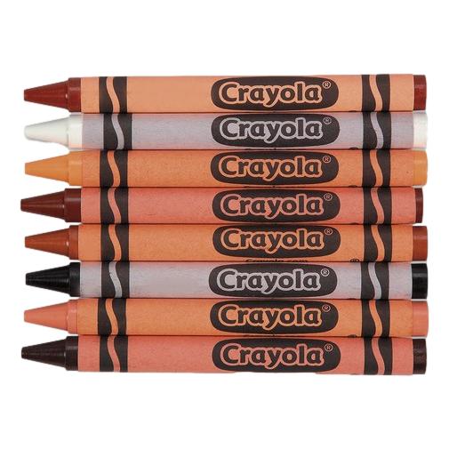 Crayola Colors of The World Crayons (8 Colors)