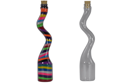 Curvy Stretch Sand Art Bottles (6 Pack) - EconoCrafts
