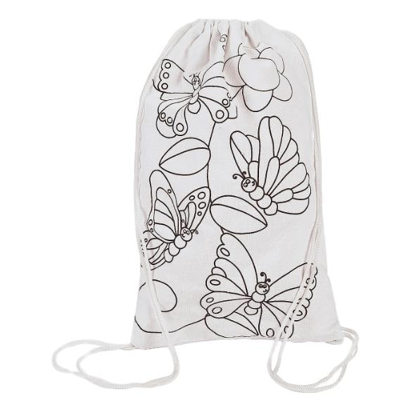 CYO Butterfly Drawstring Bags