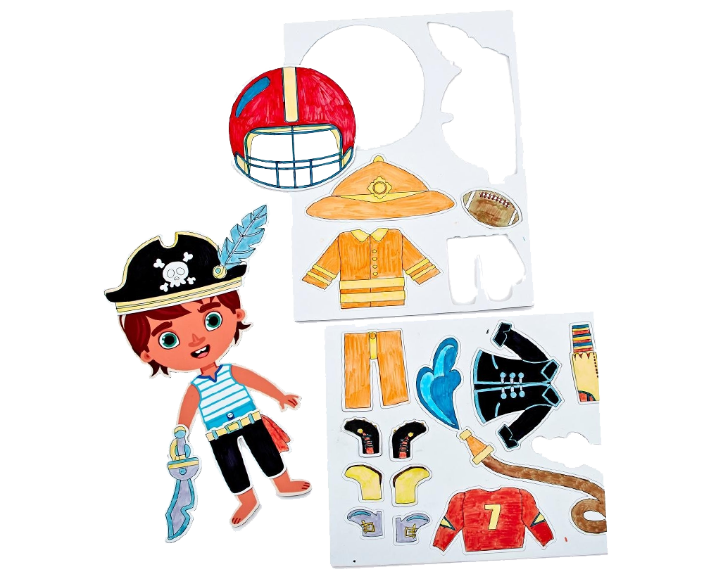 CYO Magnet Figurines - Boy (6 Pack)