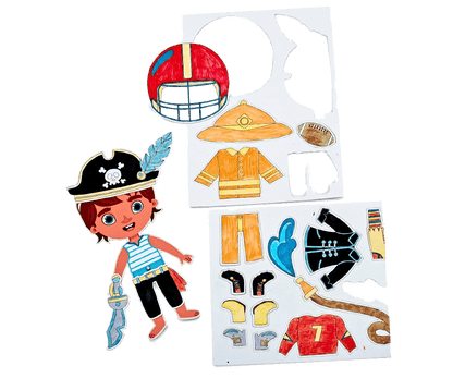 CYO Magnet Figurines - Boy (6 Pack) - EconoCrafts