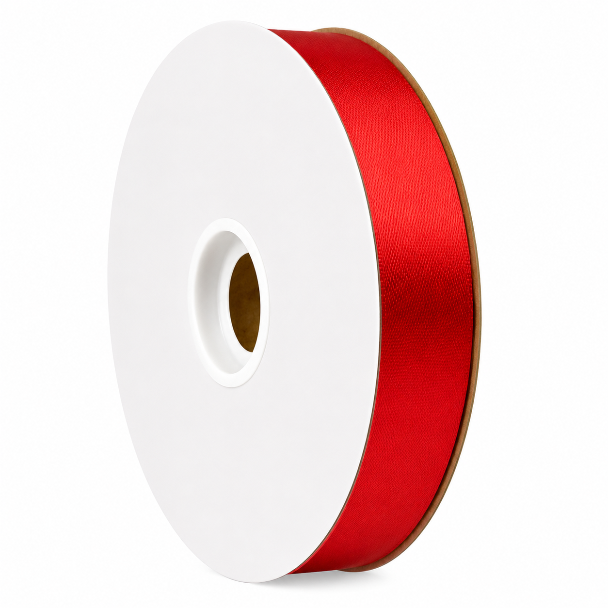 Acetate Satin Ribbon - Red (7/8" x 100 yds)