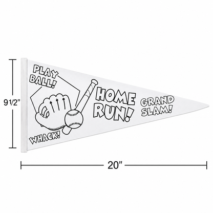 CYO Sports Pennants (12 Pack)