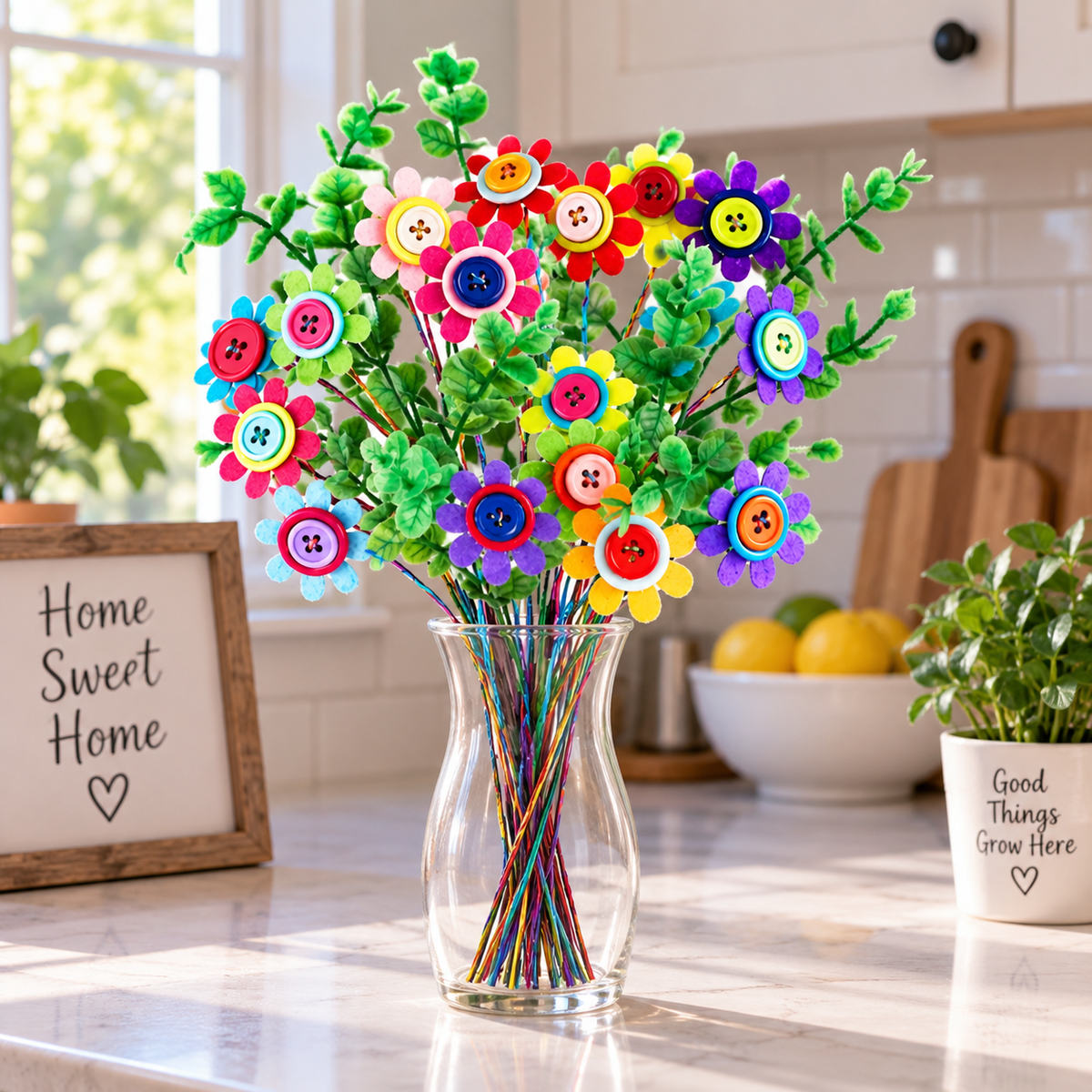DIY Flower Bouquet Craft Kit ( 12 Pack)
