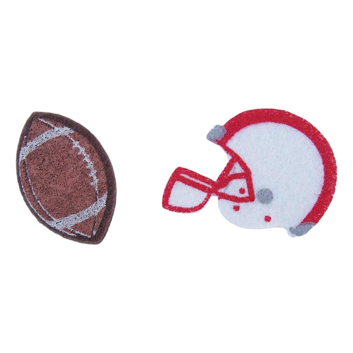 Felt Football Stickers (48 Packs) - EconoCrafts