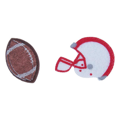 Felt Football Stickers (48 Packs) - EconoCrafts