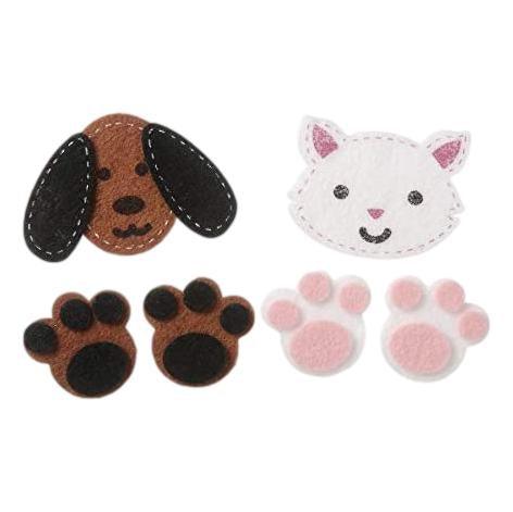Felt Dog and Cat Stickers (24 Pack) - EconoCrafts