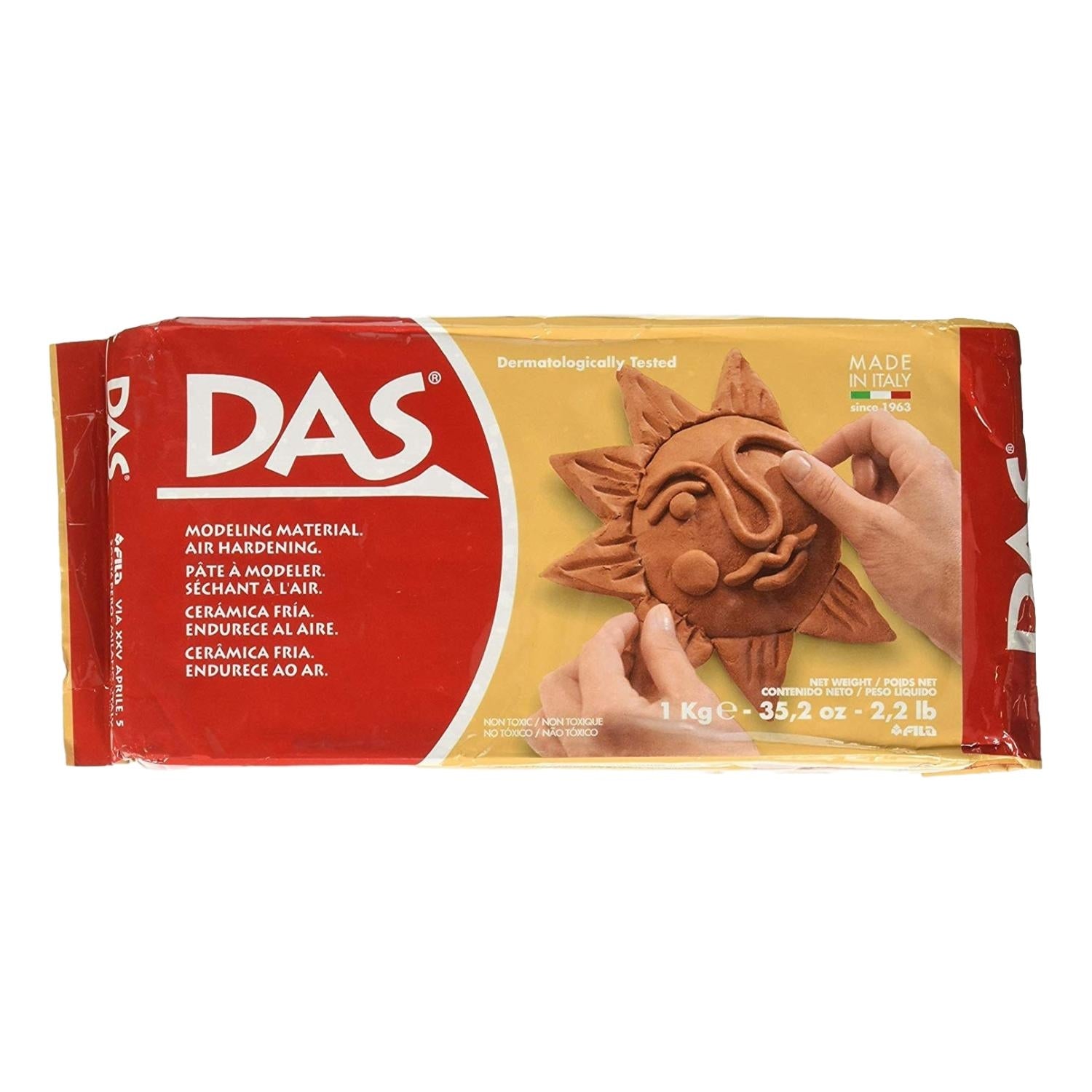 Das Air Dry Modeling Clay Teracotta