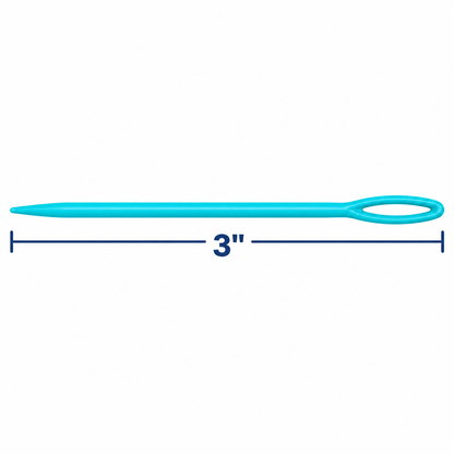 Plastic Yarn Needles (12 Pack)