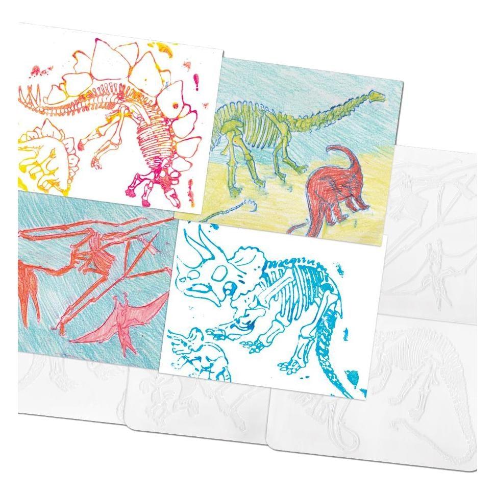 Dinosaur Rubbing Plates (Set of 6) - EconoCrafts