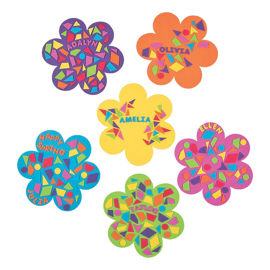 DIY Mosaic Flowers (24 Pack)