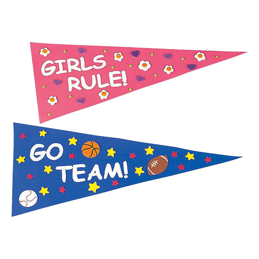DIY Paper Pennants (12 Pack)