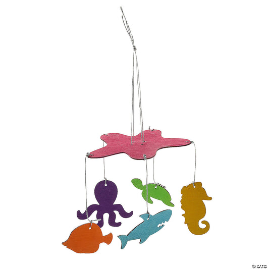 DIY Wood Sea Life Mobile (12 Pack)