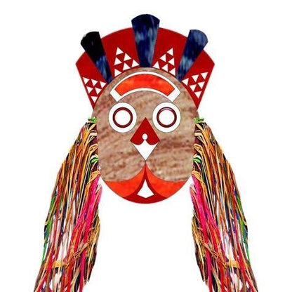 DIY African Masks (12 Pack) - EconoCrafts