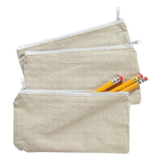 DIY Canvas Pencil Cases (12 Pack) - EconoCrafts