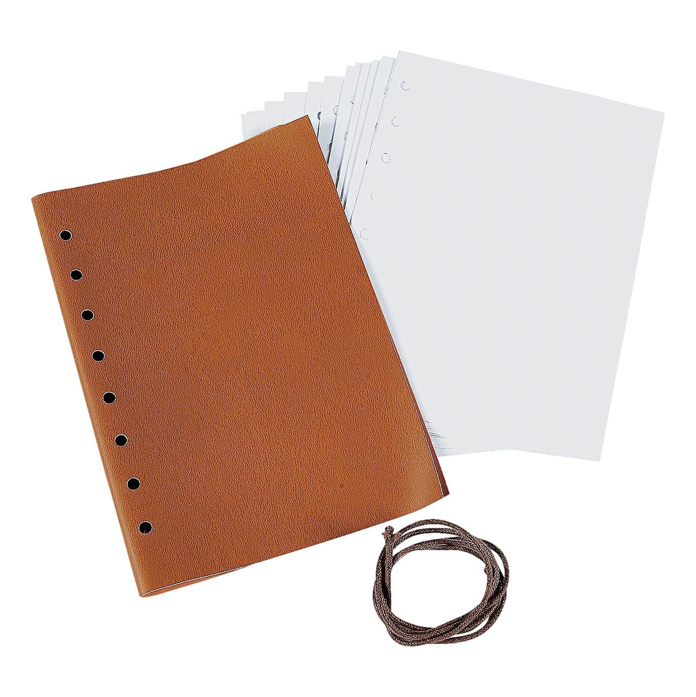 DIY Leather Journals Craft Kit (12 Pack) - EconoCrafts