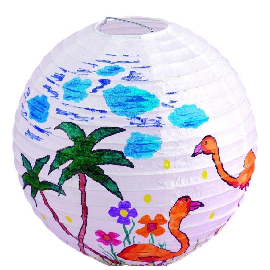 DIY Paper Lanterns - 12" (6 Pack) - EconoCrafts