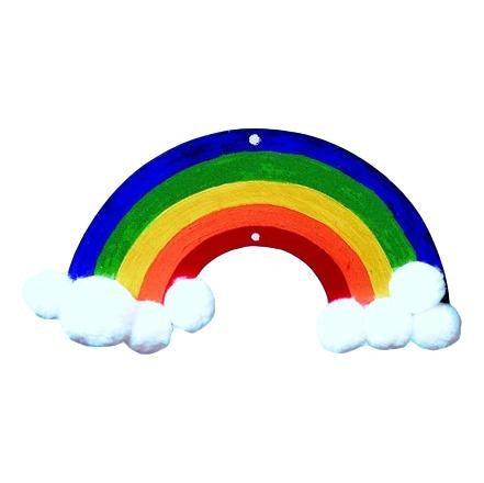 DIY Rainbow and Clouds Mobile (12 Pack) - EconoCrafts